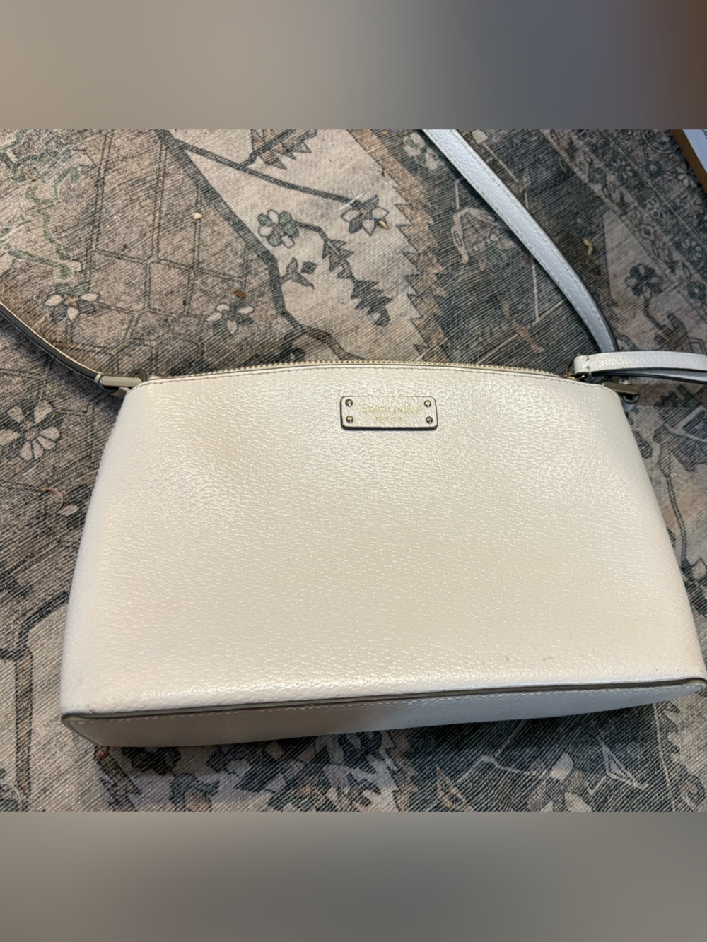 Kate Spade Cream Crossbody Purse
